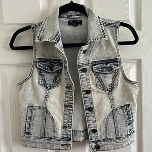 Denim vest